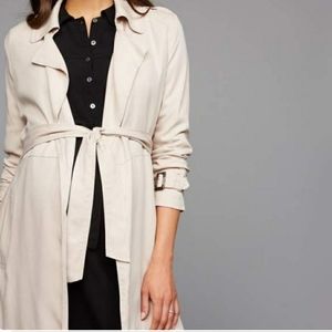 Bb Dakota Open Front Cotton Woven Maternity Jacket